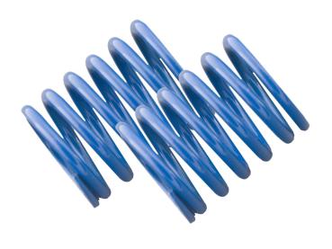 DÄMPFER-FEDERN SOFT HELLBLAU Front